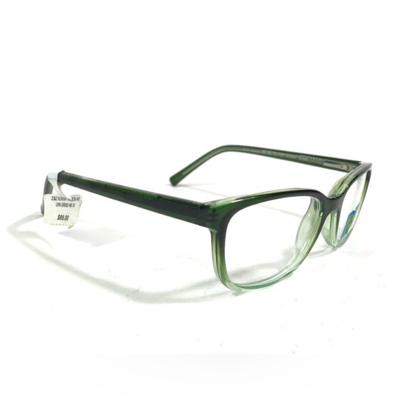 Zack & Zoe Run Tween 40 Green Kids Eyeglasses Frames Square Full Rim 46-15-130 - Picture 2 of 10